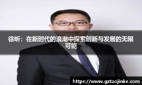 徐昕：在新时代的浪潮中探索创新与发展的无限可能